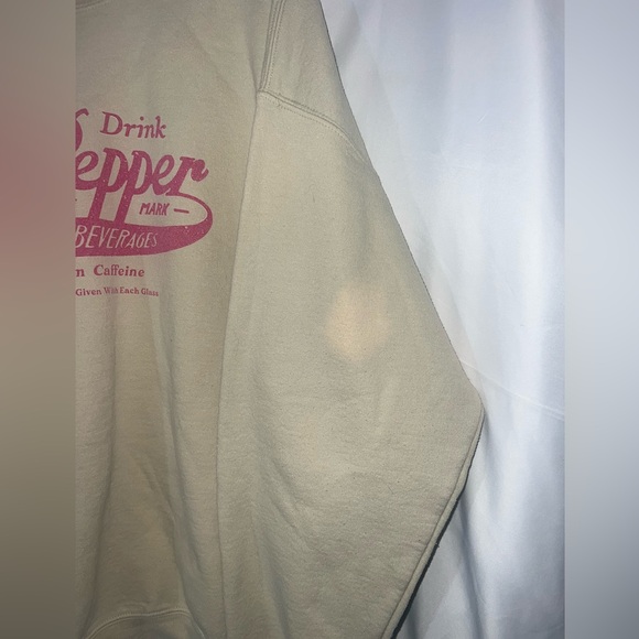 Dr Pepper Graphic Sweatshirt Gildan XL crew neck - Picture 3 of 6